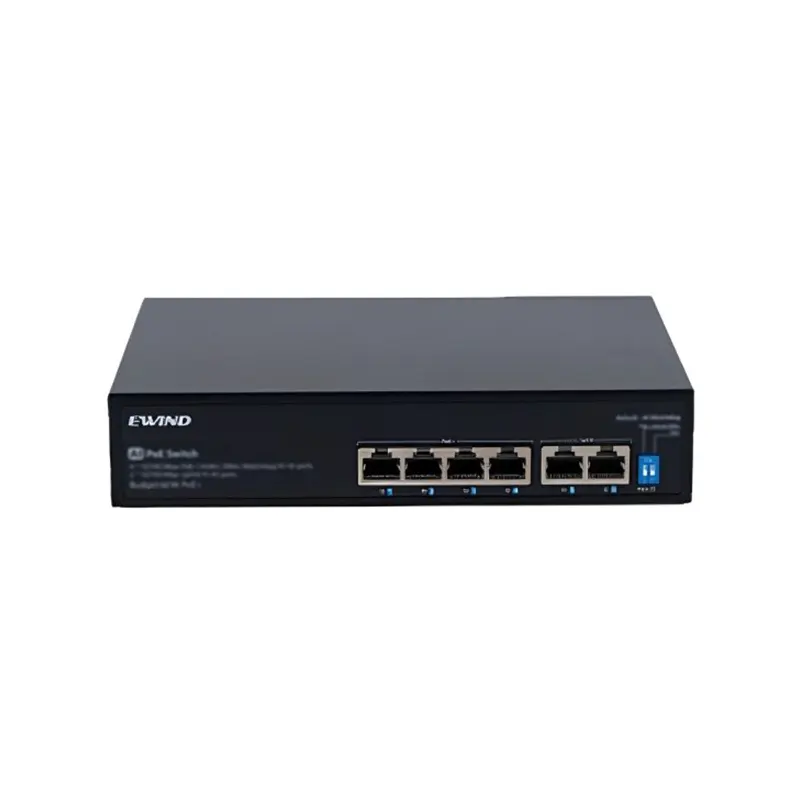 سوئیچ شبکه 4 پورت POE مدل EW-S1106CF-AP